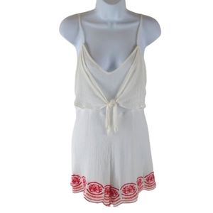 Flying Tomato white romper